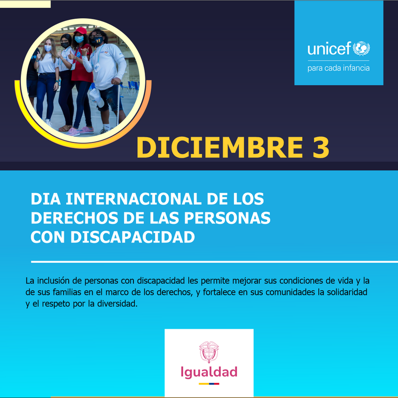 Presentación digital. Poryecto PGI - UNICEF COLOMBIA.